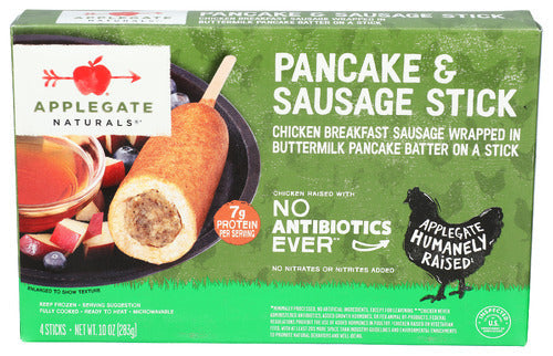 Applegate Pancake & Chicken Sausage Stick, 10 OZ.