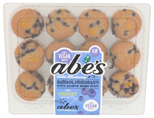 Abe's Vegan Wild Blueberry Muffins, 10 oz