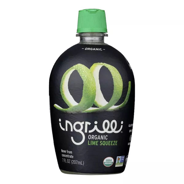 Ingrilli Organic Lime Squeeze Blend Juice, 7 oz