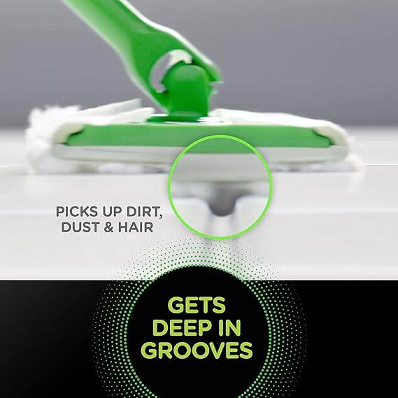 Swiffer Sweeper Heavy Duty Dry Sweeping Cloth Refills, 50 Count