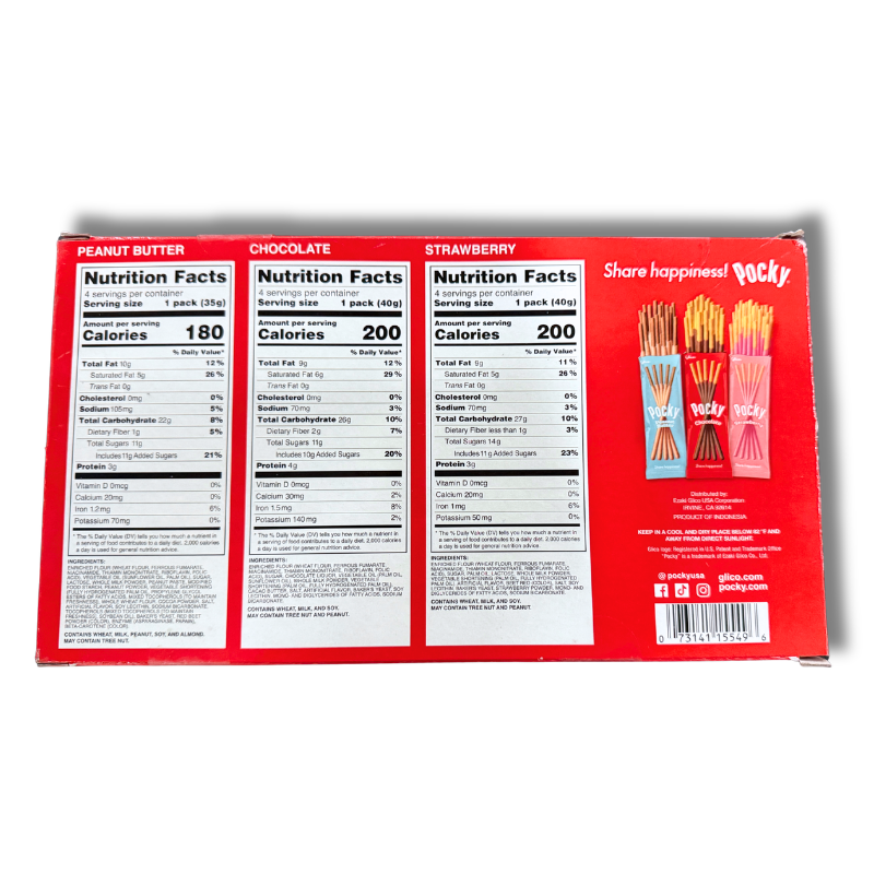 Limited Edition Pocky Variety, 12 Count