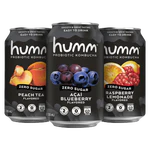 Humm Probiotic Kombucha, Zero Sugar, Variety Pack, 12 fl oz, 18 ct