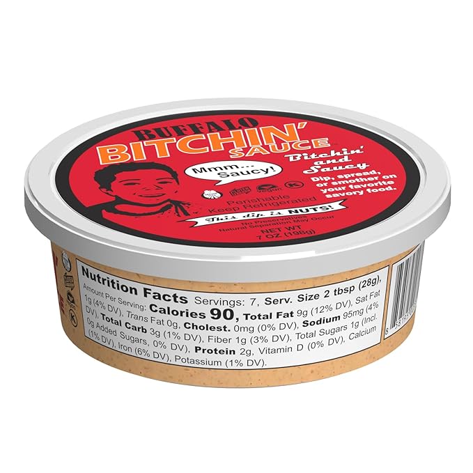 Bitchin Sauce Buffalo Dip, 7 oz