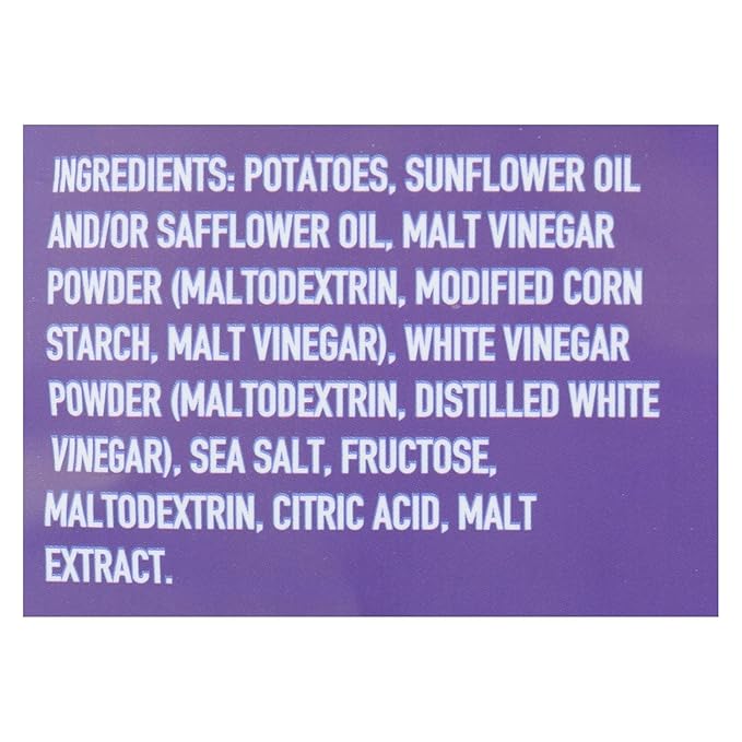 Boulder Canyon Malt Vinegar & Sea Salt Kettle Style Potato Chips, 5 oz