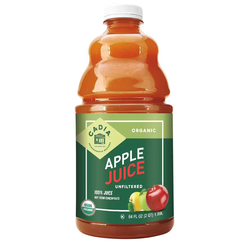 Cadia Everyday Organic Apple Juice, 64 oz