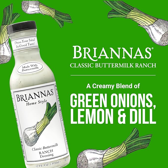 Brianna's Buttermilk Ranch Classic Dressing, 12 oz