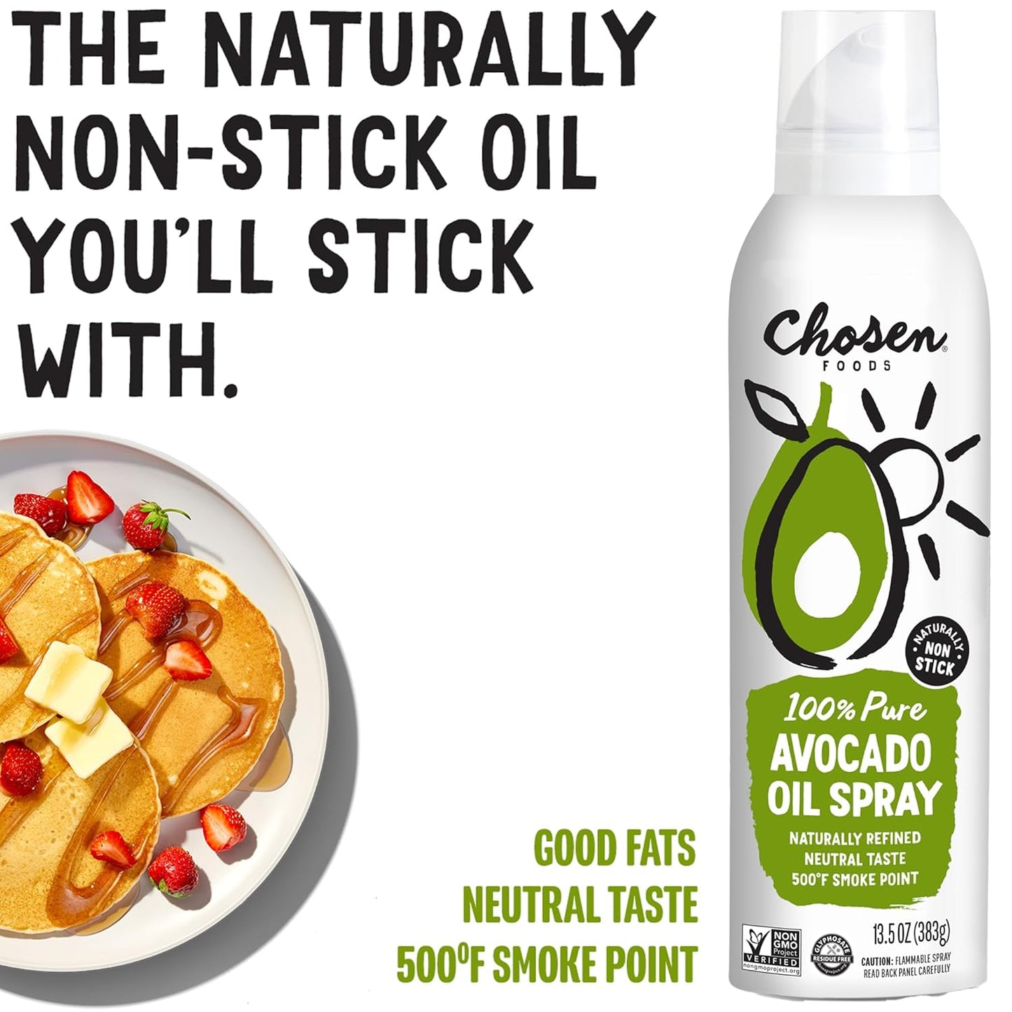 Chosen Foods Avocado Oil Spray, 13.5 oz