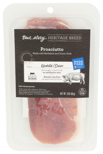 True Story Uncured Prosciutto, 3 oz