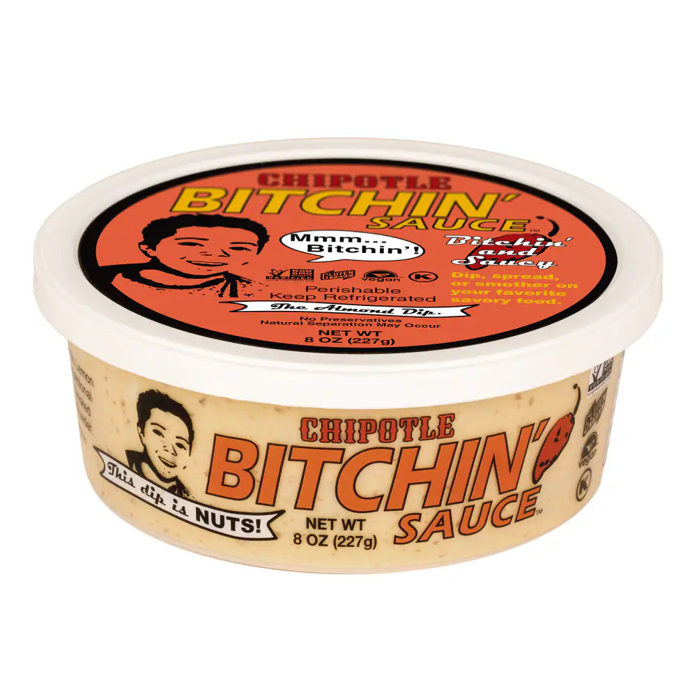 Bitchin Sauce Chipotle Almond Dip, 8 oz