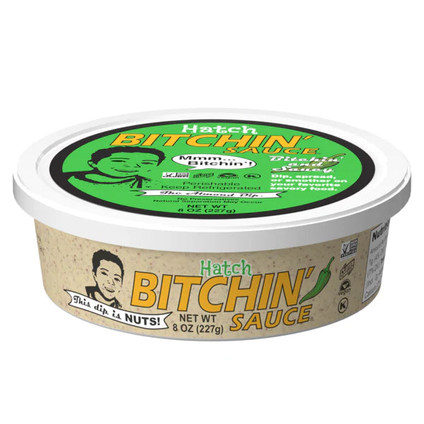 Bitchin Sauce Hatch Almond Dip, 8 oz