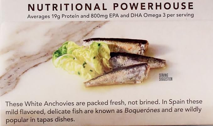 Wild Planet Wild White Anchovies in Water, 4.4 oz