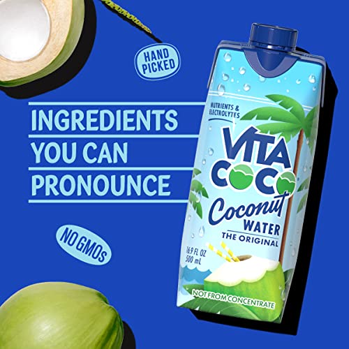 Vita Coco Coconut Water Pure Resealable, 17 Fl oz