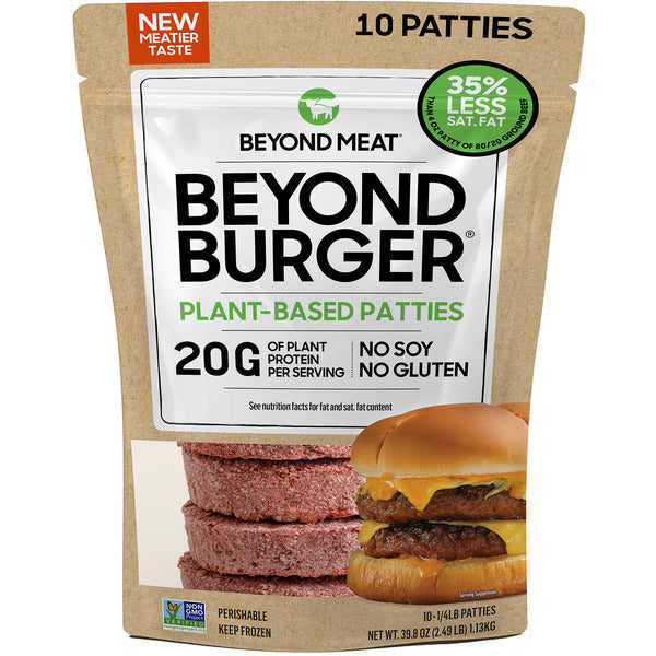 Beyond Meat Plant-Based Patties 10 ct, 4 oz