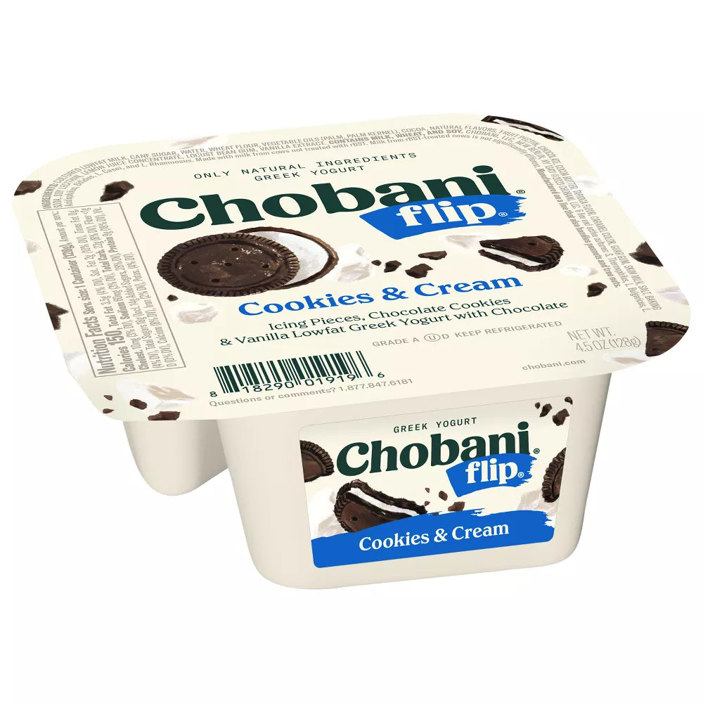 Chobani® Flip Cookies & Cream, 4.5 oz