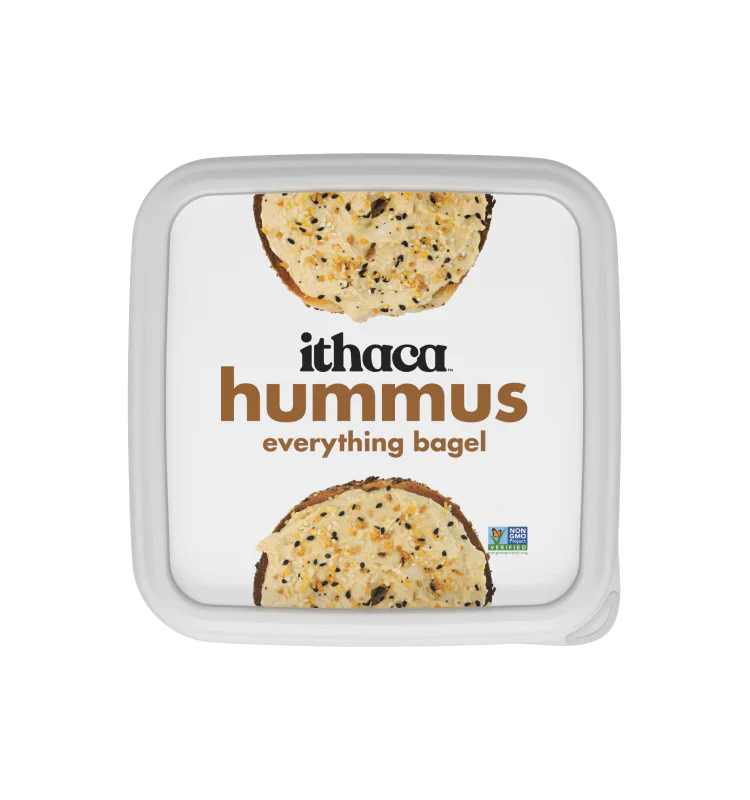 Ithaca Cold Crafted Everything Bagel Hummus, 10 oz
