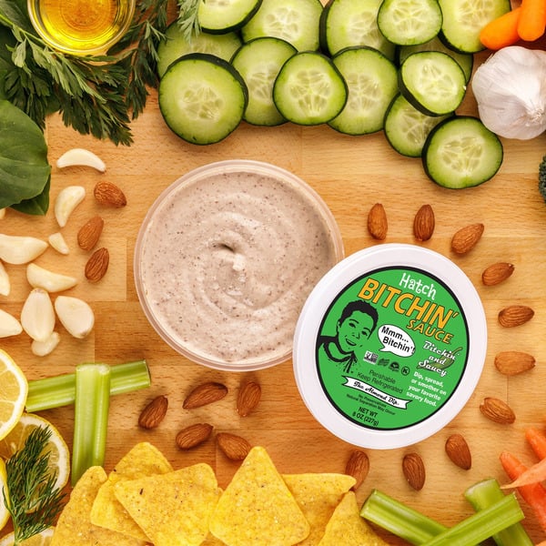 Bitchin Sauce Hatch Almond Dip, 8 oz