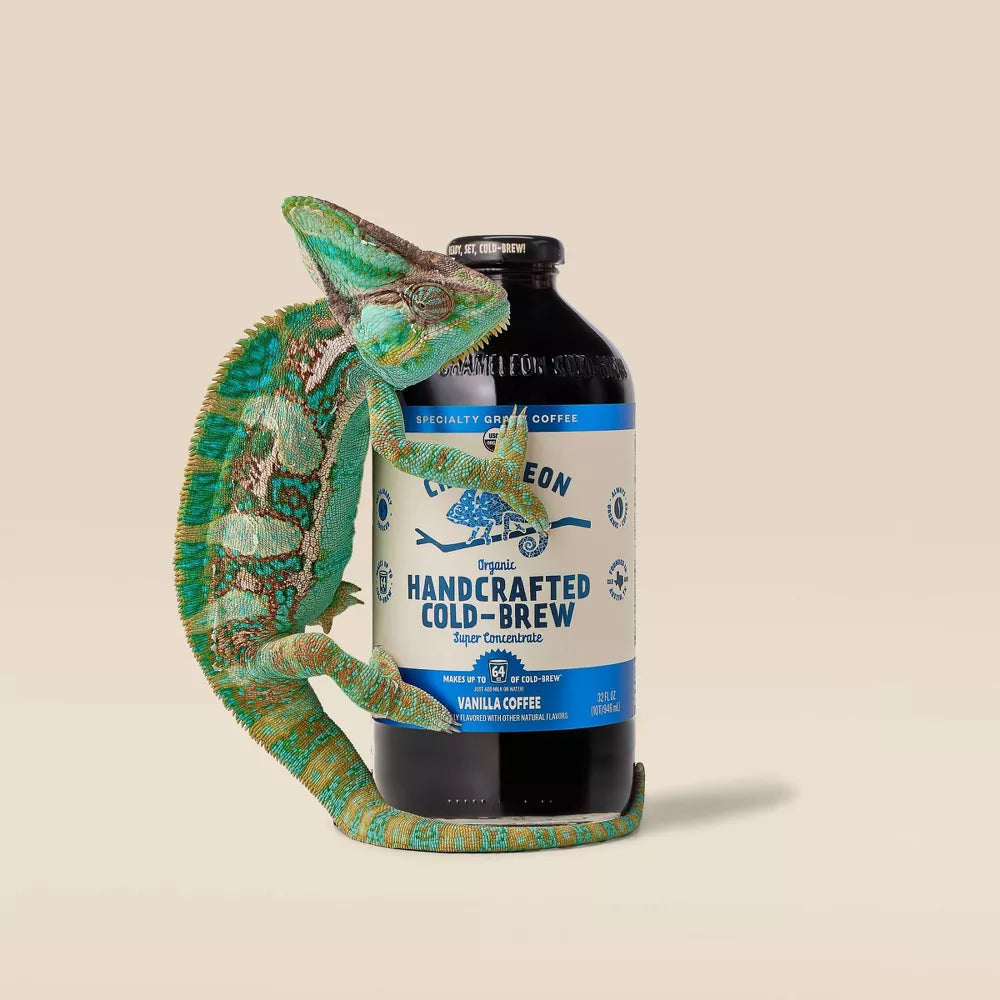 Chameleon Vanilla Cold Brew Coffee Concentrate, 32 oz