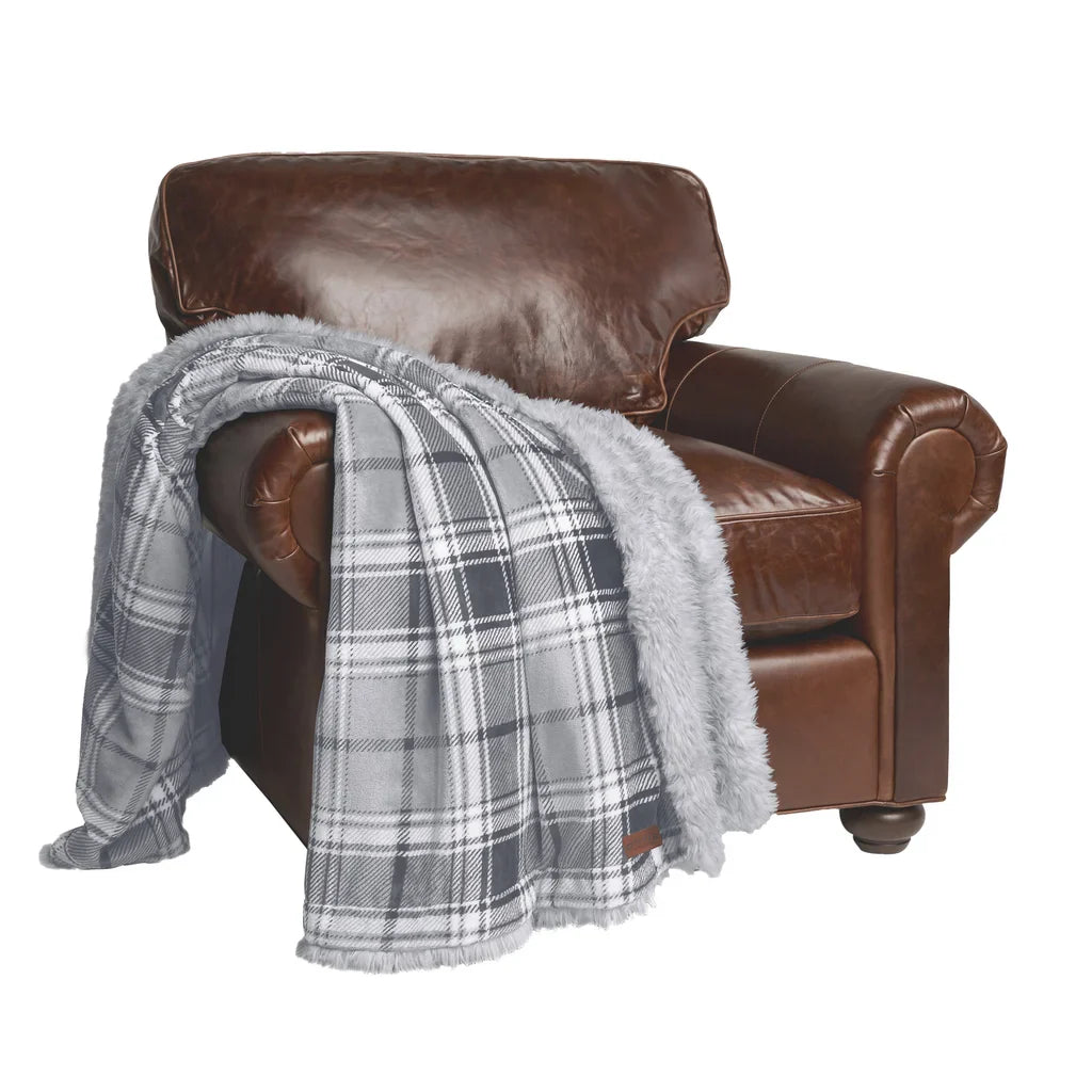 Orvis Cozy Luxe Throw, Gray