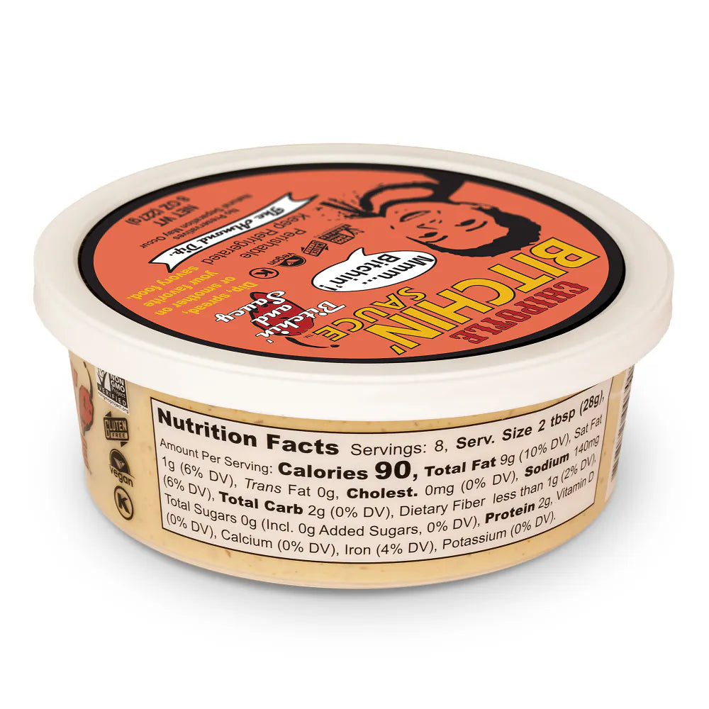 Bitchin Sauce Chipotle Almond Dip, 8 oz