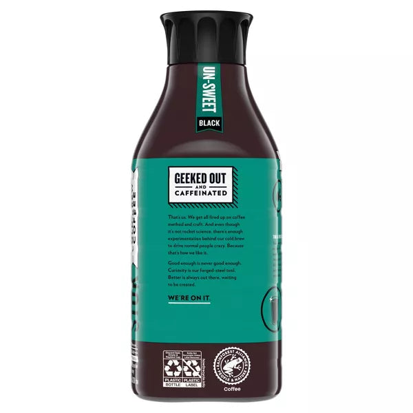 SToK Bold & Smooth Un-Sweet Black Cold Brew Coffee, 48 oz