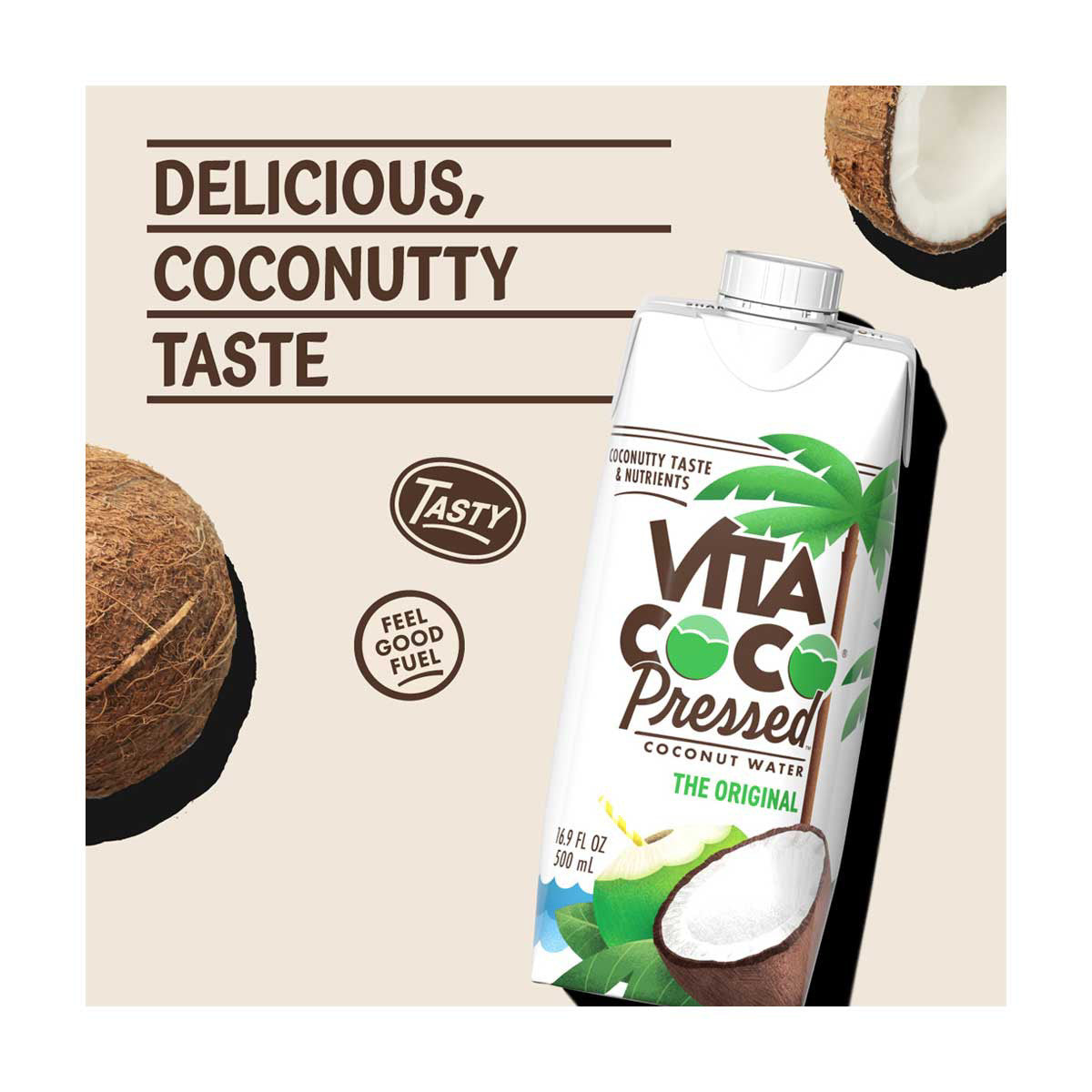 Vita Coco Original Pressed Coconut Water, 16.9 oz