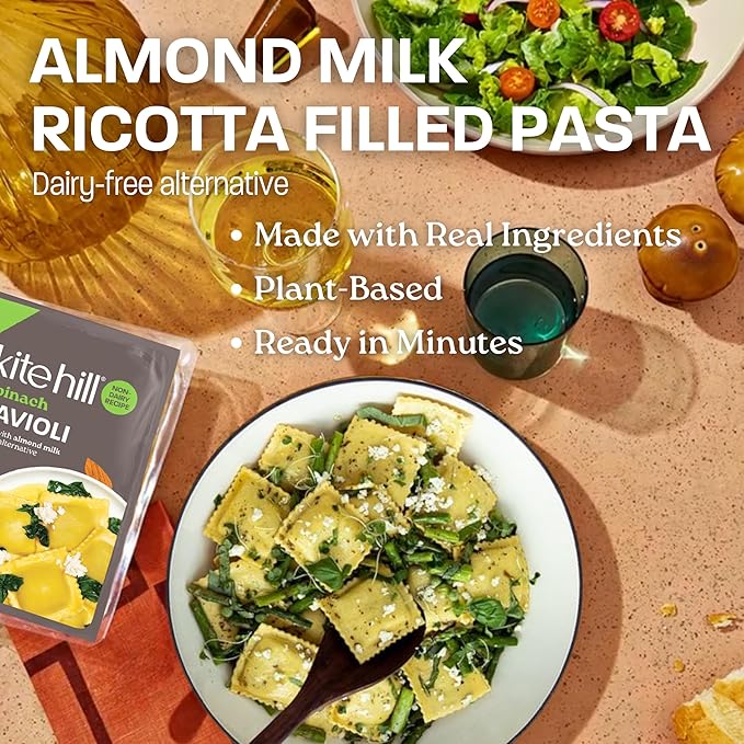 Kite Hill Plant Based Spinach Ravioli, 9 oz
