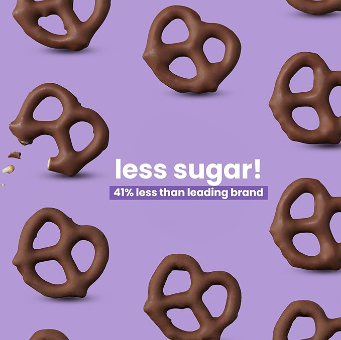 UNREAL Dark Chocolate Covered Pretzels, 3.5 oz
