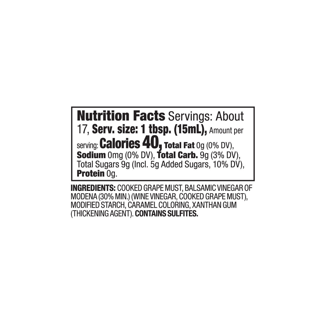 Delallo Modenacrem Balsamic Glaze, 8.5 oz