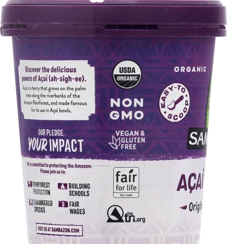 Sambazon Organic Original Açaí Berry Sorbet, 16 oz