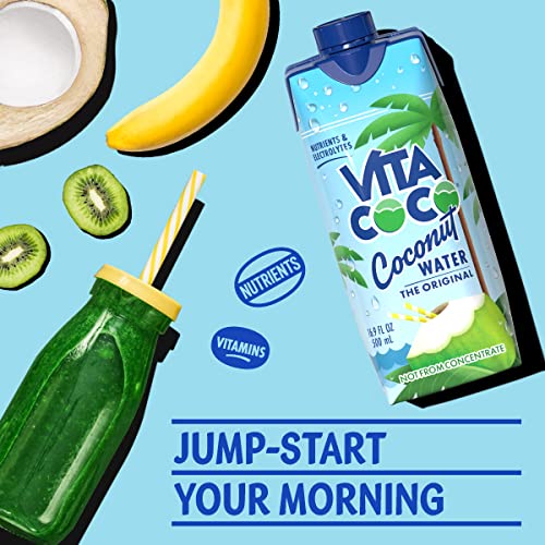 Vita Coco Coconut Water Pure Resealable, 17 Fl oz