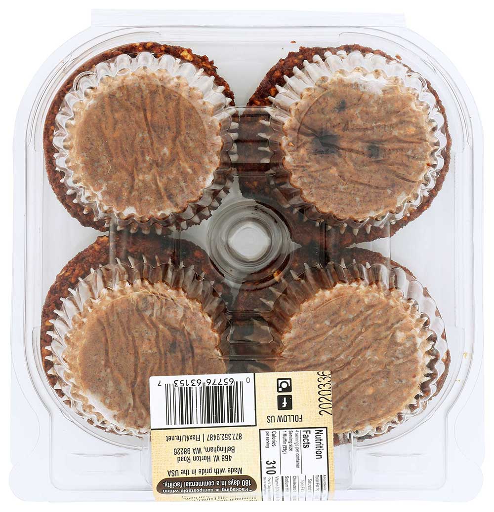 Flax 4 Life Muffins Wild Blueberry, 14 oz