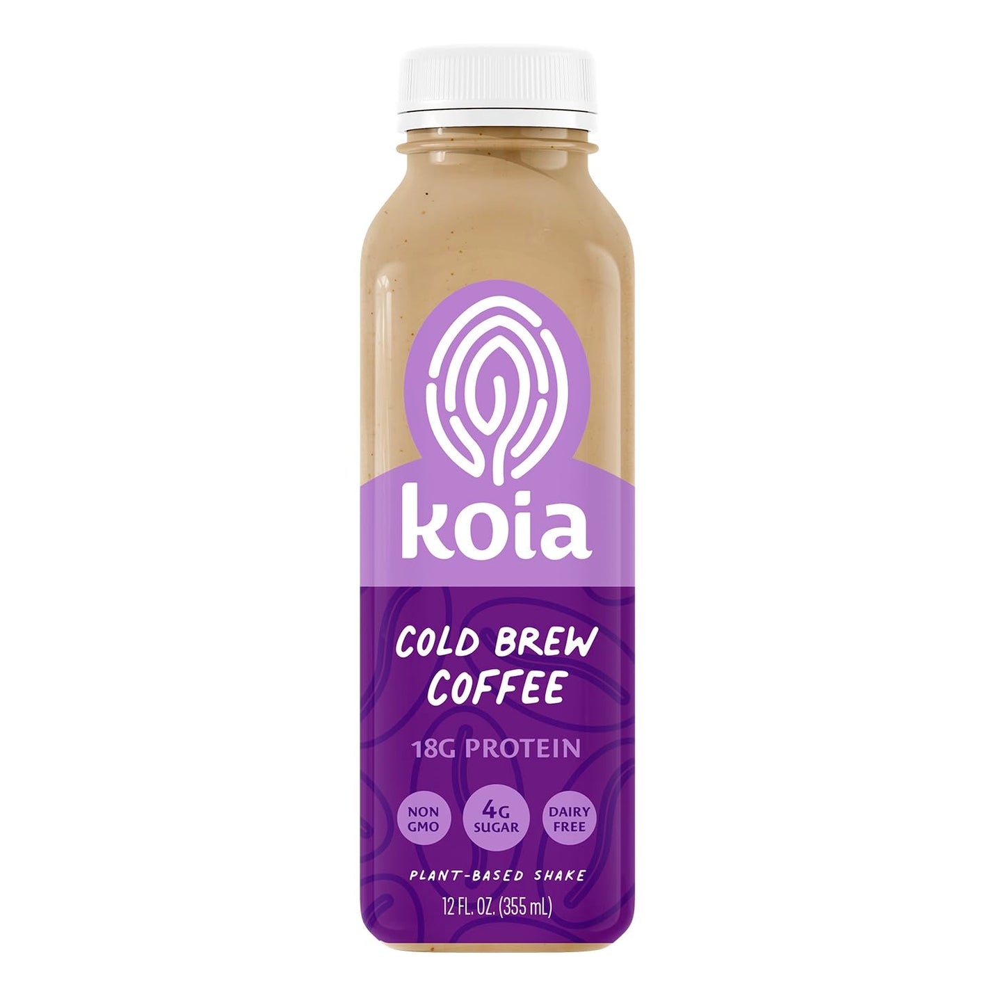 Koia Cold Brew Coffee Protein Shake, 12 oz
