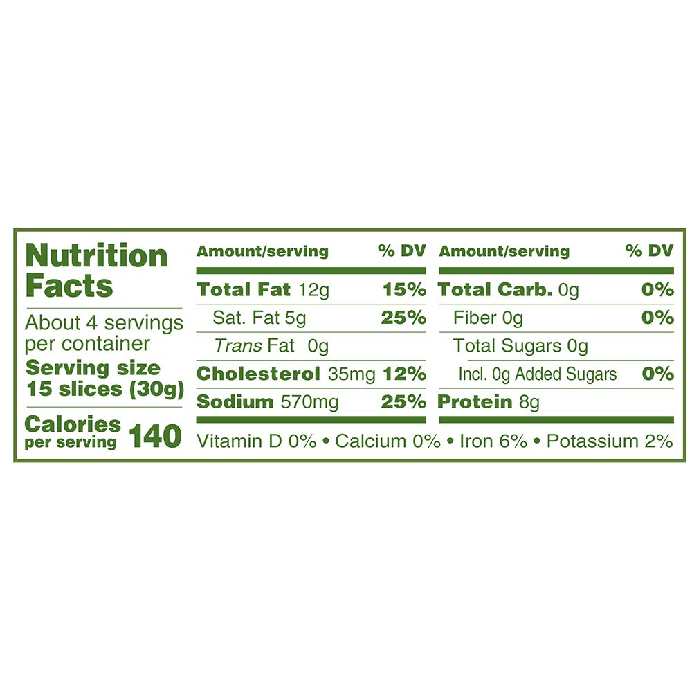 Applegate Pork & Beef Uncured Pepperoni, 4 oz