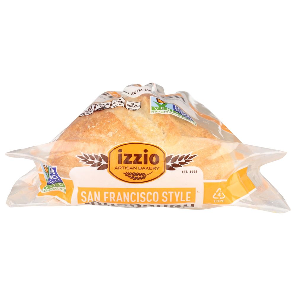 Izzio Artisan Bakery San Francisco Style Sourdough Bread, 24 oz