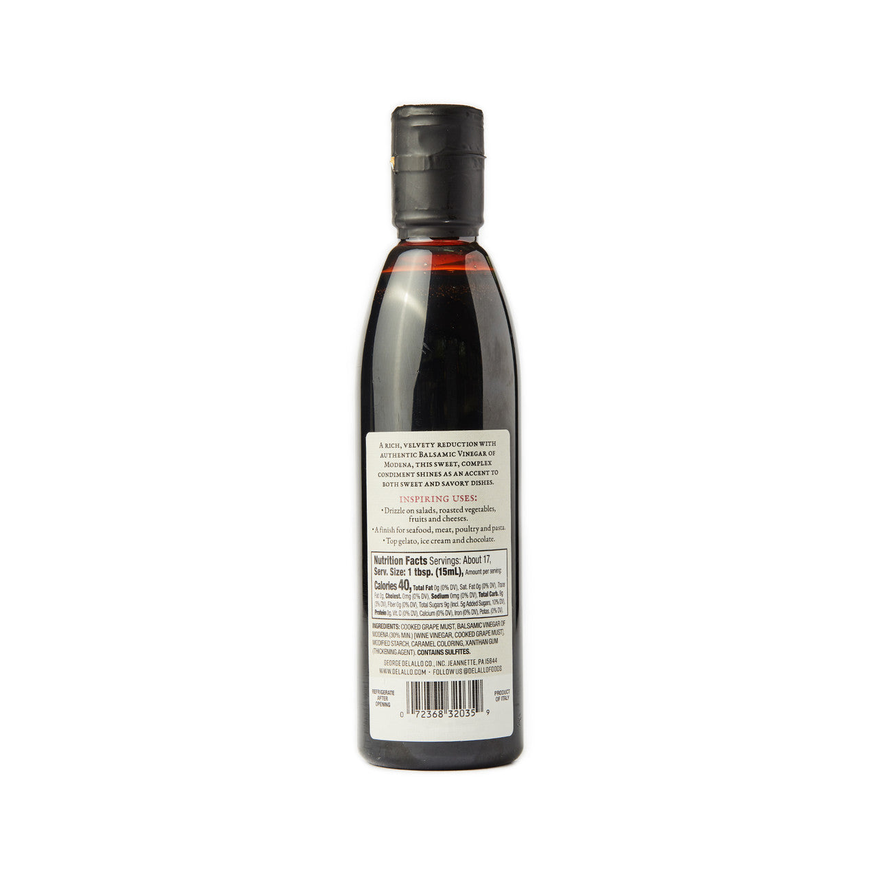 Delallo Modenacrem Balsamic Glaze, 8.5 oz