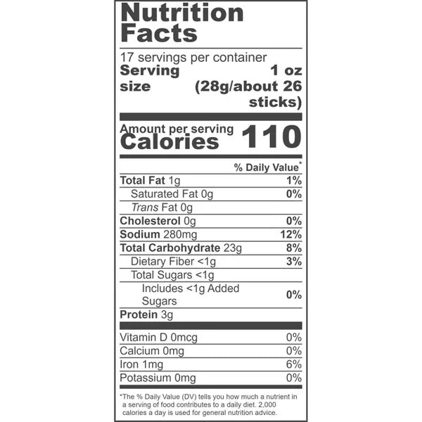 Snyder's of Hanover Family Size Pretzel Sticks, 17 oz
