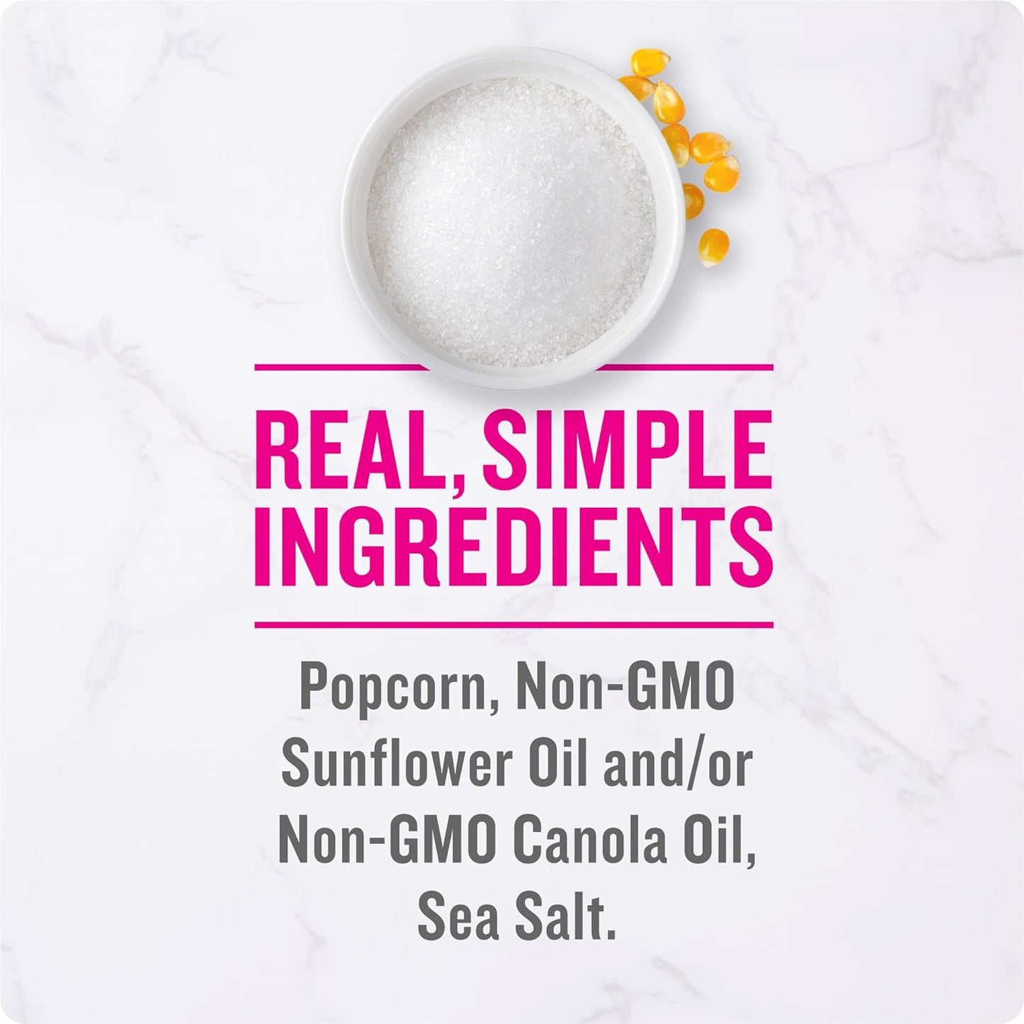 Angie's BoomChickaPop Sea Salt Popcorn, 4.8 oz