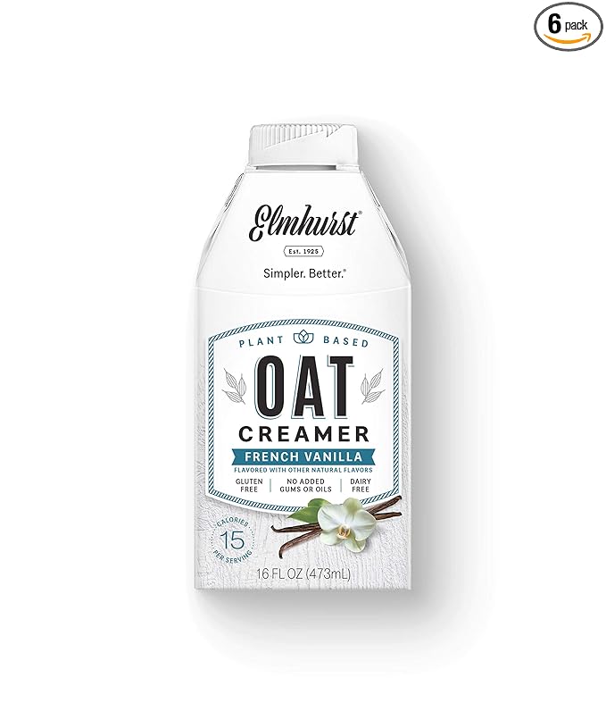 Elmhurst French Vanilla Oat Creamer, 16 oz