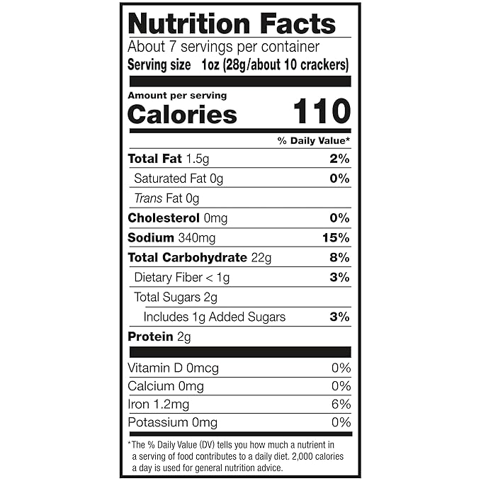 Snack Factory Garlic Parmesan Pretzel Crisps, 7.2 oz