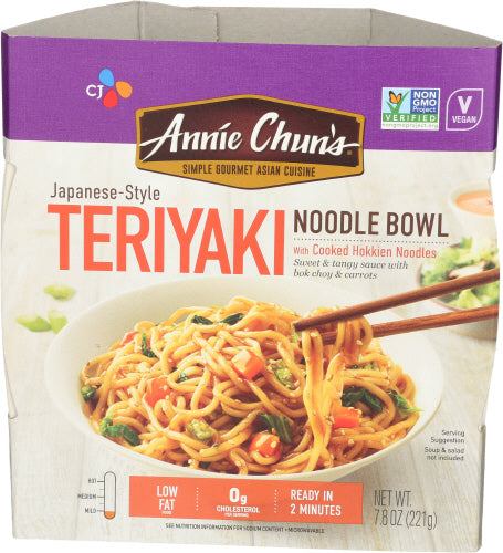 Annie Chun's Japanese Style Teriyaki Noodle Bowl, 7.8 oz