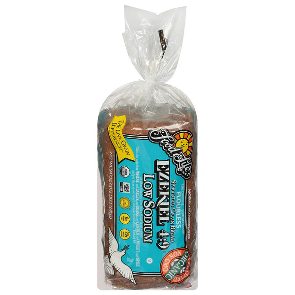 Food For Life Organic Ezekiel 4:9 Sprouted Bread, Low Sodium, 24 oz