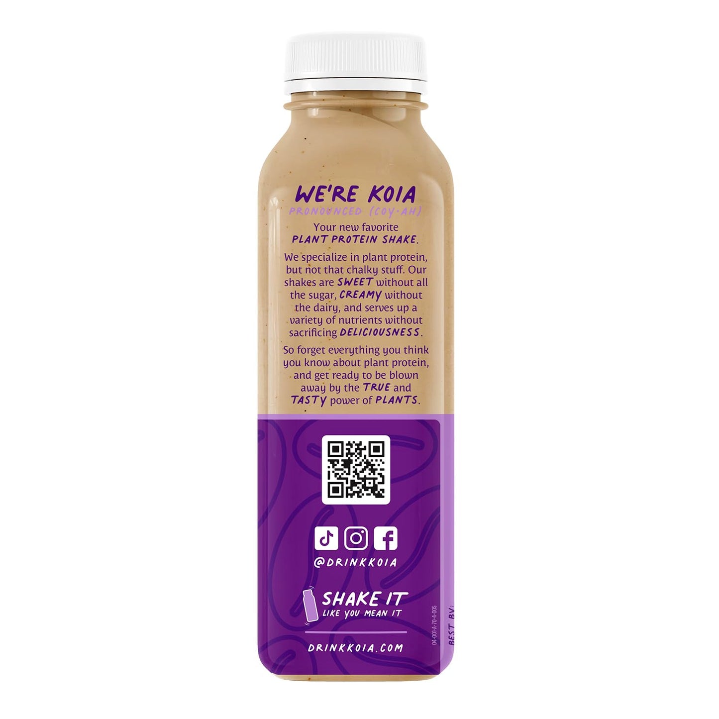 Koia Cold Brew Coffee Protein Shake, 12 oz