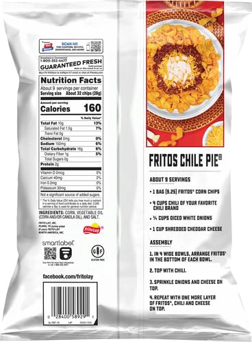 Fritos Original Corn Chips, 9.25 oz