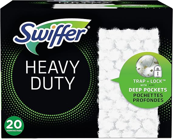 Swiffer Sweeper Heavy Duty Dry Sweeping Cloth Refills, 50 Count
