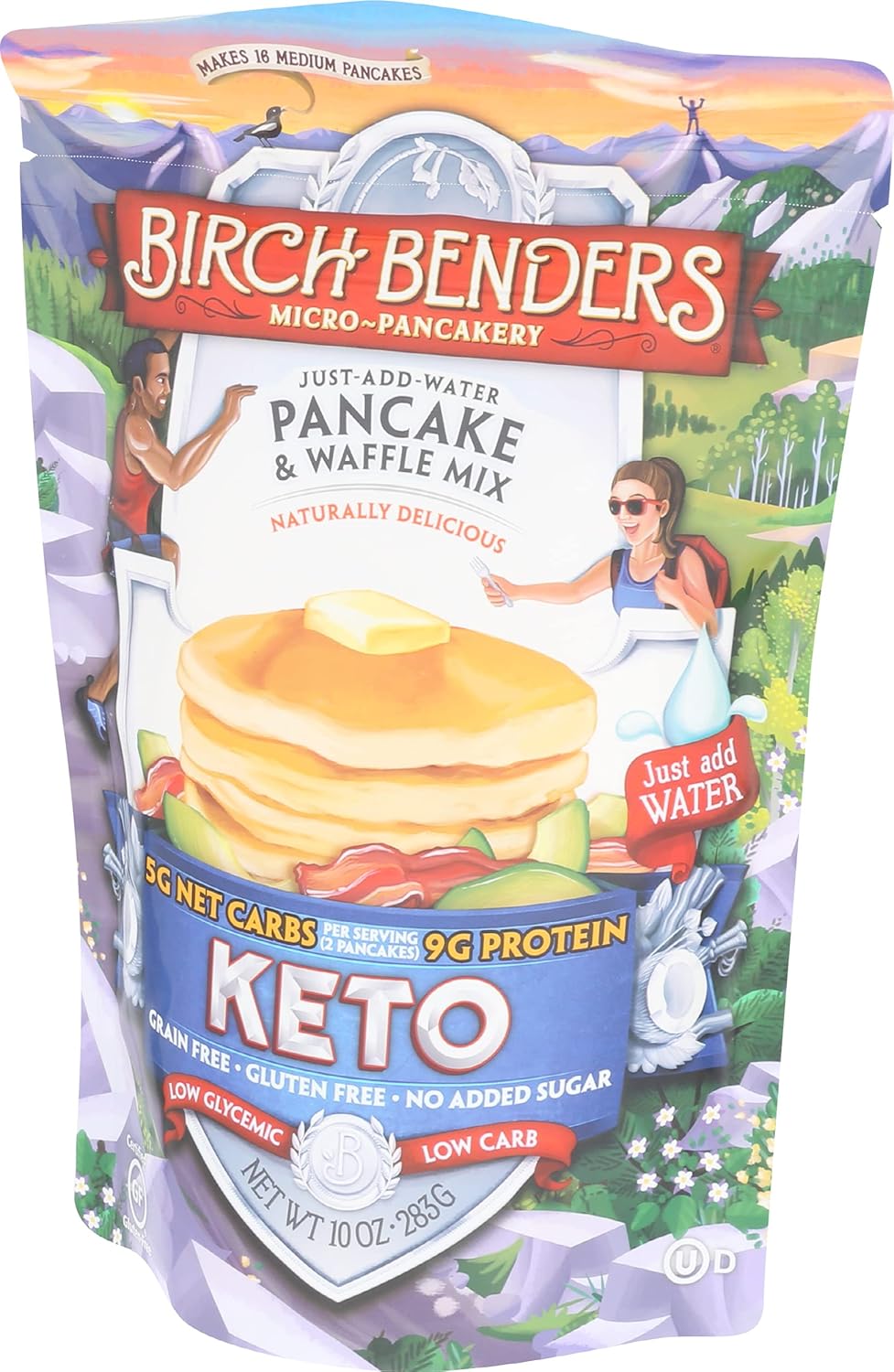 Birch Benders Keto Pancake Waffle Mix, 10 oz