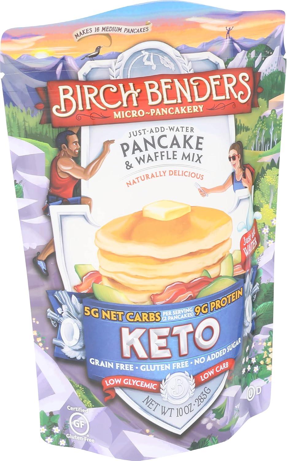 Birch Benders Keto Pancake Waffle Mix, 10 oz