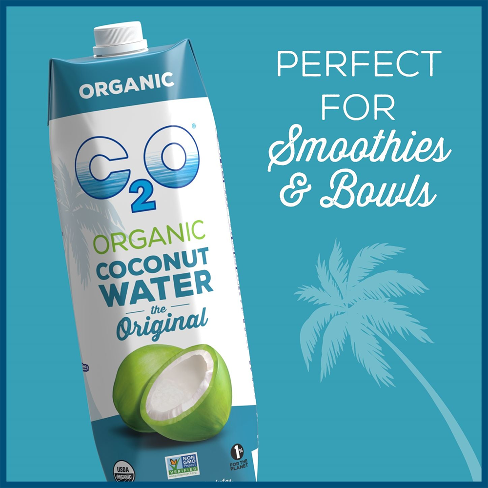 C2O Organic Coconut Water, 33.8 oz