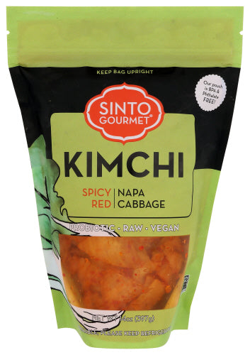 Sinto Gourmet Cabbage Kimchi Spicy Napa 14 oz