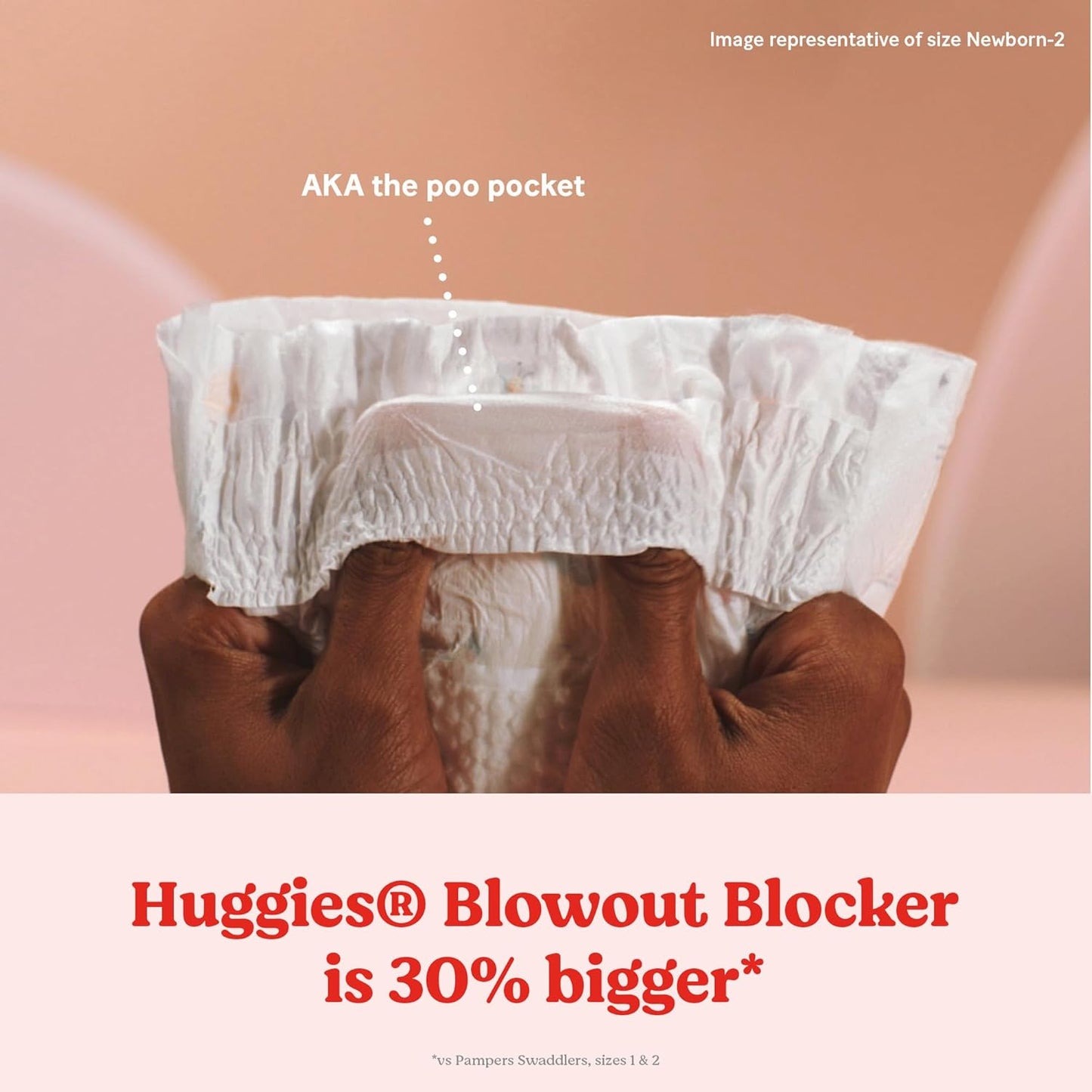 Huggies Diapers Size N, 76 Count