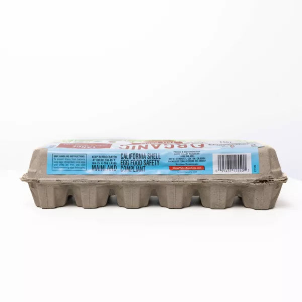 Chino Valley Organic Large Brown Grade A Eggs, 1 Dozen